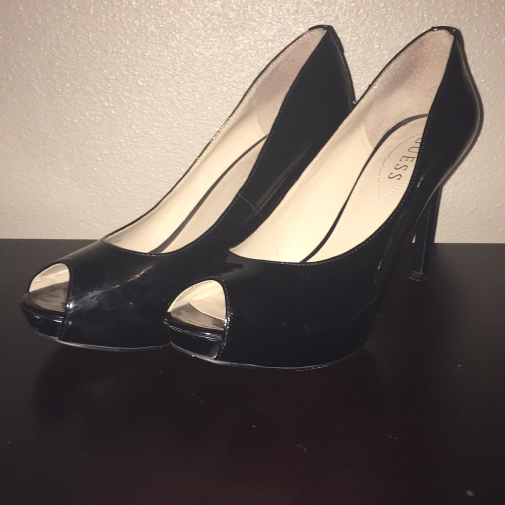 Open toe heels